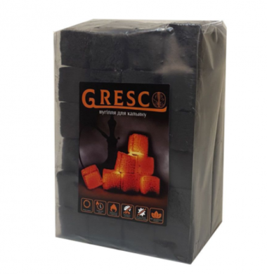 Уголь ореховый Gresco без коробки (Греско) 1кг Felix Shop