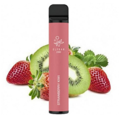 Электронные сигареты Elf Bar 1500 Strawberry Kiwi (Ельф бар Клубника Киви) Felix Shop