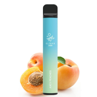 Электронные сигареты Elf Bar 2000 Juicy Peach | Сочный Персик (Ельф бар) Felix Shop