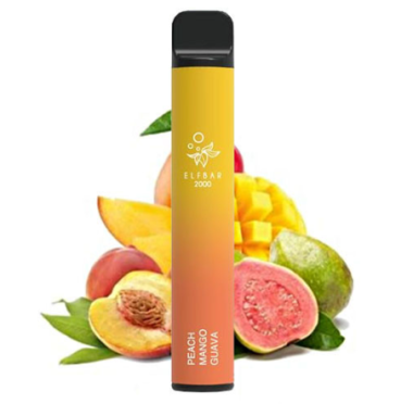 Электронные сигареты Elf Bar 2000 Peach Mango Guava | Персик Манго Гуава (Ельф бар) Felix Shop