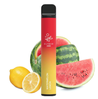Электронные сигареты Elf Bar 2000 Watermelon Lemon | Арбуз Лимон (Ельф бар) Felix Shop