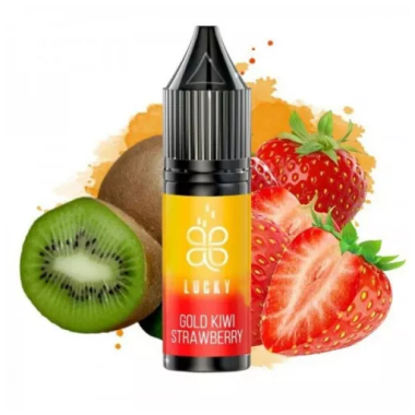 Жидкость Lucky Gold Kiwi Strawberry (Золотой Киви Клубника) 15мл 5% Felix Shop
