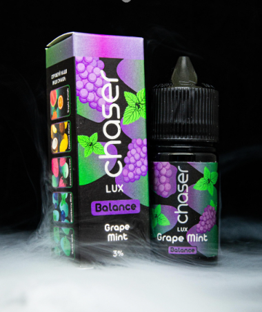 Жидкость Набор Chaser Lux Grape Mint (Виноград Мята) 30мл 5% Felix Shop