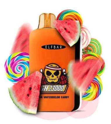 Электронная сигарета Elf Bar GH 23000 Sour Watermelon Candy (Кислые Арбузные Конфеты) Felix Shop