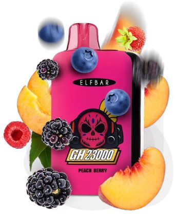 Электронная сигарета Elf Bar GH23000 Peach Berry (Персик Ягоды) Felix Shop