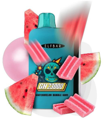 Электронная сигарета Elf Bar GH23000 Watermelon Bubble Gum (Арбузная Жвачка) Felix Shop