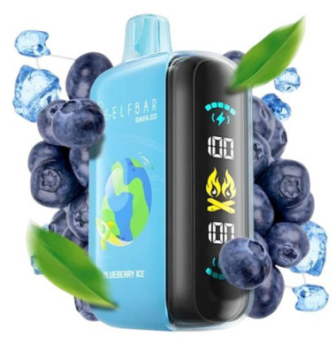 Электронная сигарета Elf Bar RAYA D3 25000 Blueberry Ice (Черника Лёд) Felix Shop