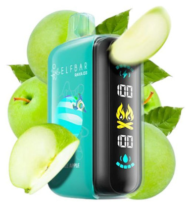 Электронная сигарета Elf Bar RAYA D3 25000 Double Apple (Двойное Яблоко) Felix Shop