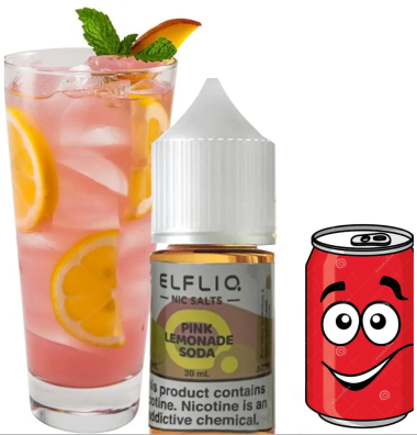 Жидкость Elf Liq Pink Lemonade Soda (Розовая Газировка) 5% 30мл Felix Shop