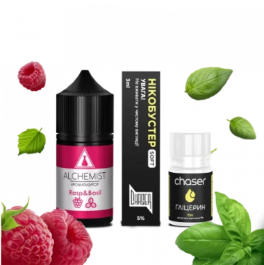 Жидкость Набор Alchemist RaspBasil (Малина Базилик) 30мл 5% Felix Shop
