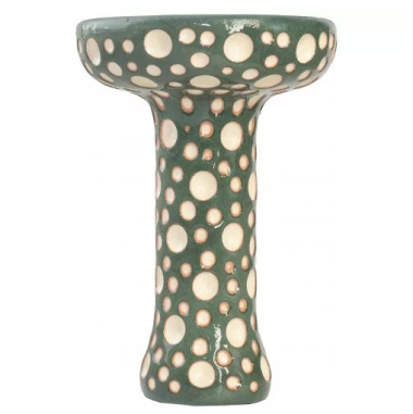 Чаша Etna Phunnel Dot Glaze Dark Green Felix Shop