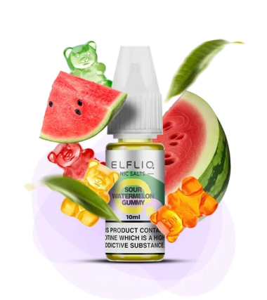 Жидкость Elf Liq Sour Watermelon Gummy (Кислые Арбузные Желейки) 5% 10мл Felix Shop