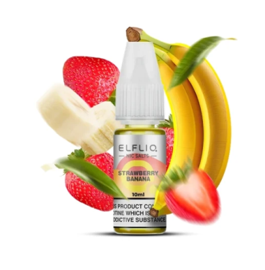 Жидкость Elf Liq Strawberry Banana (Клубника Банан) 5% 10мл Felix Shop