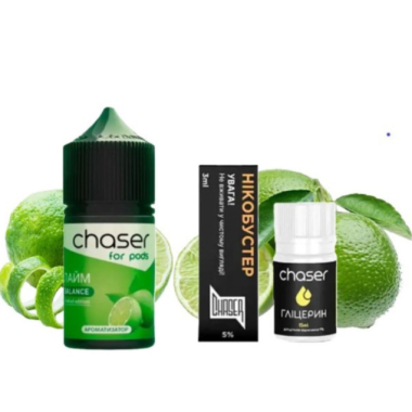 Жидкость Набор Chaser Лайм 30мл 5% Felix Shop