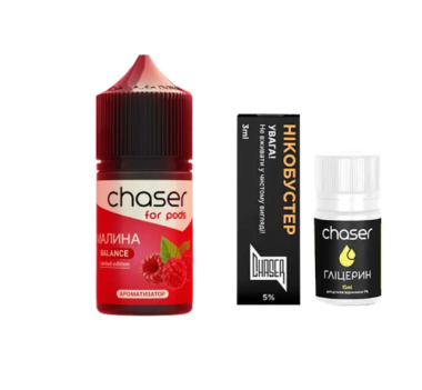 Жидкость Набор Chaser Малина 30мл 5% Felix Shop