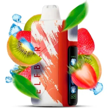 Электронная сигарета Elf Bar Ice King 30000 Strawberry Kiwi Ice (Клубника Киви Лед) Felix Shop