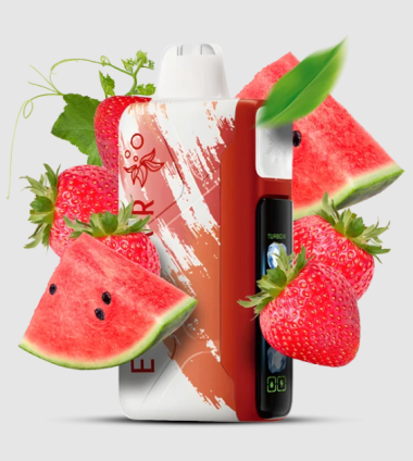 Электронная сигарета Elf Bar Ice King 30000 Strawberry Watermelon (Клубника Арбуз) Felix Shop