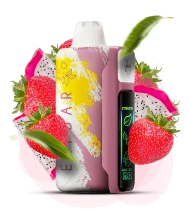 Электронная сигарета Elf Bar Nic King 30000 Sour Strawberry Dragonfruit (Кислая Клубника Драгонфрут) Felix Shop