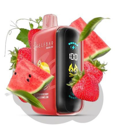 Электронная сигарета Elf Bar RAYA D3 25000 Strawberry Watermelon (Клубника Арбуз) Felix Shop