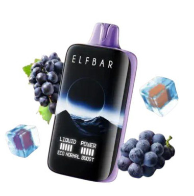 Электронная сигарета Elf Bar MoodNight 40K Grape Ice (Виноград Лед) Felix Shop