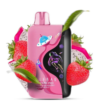Электронная сигарета Elf Bar GH33000 PRO Sour Strawberry Dragonfruit (Кислая Клубника Питайя) Felix Shop
