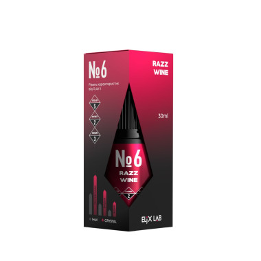 Жидкость Elix Crystal Razz Wine (Малиновое Вино) 30мл 5% Felix Shop