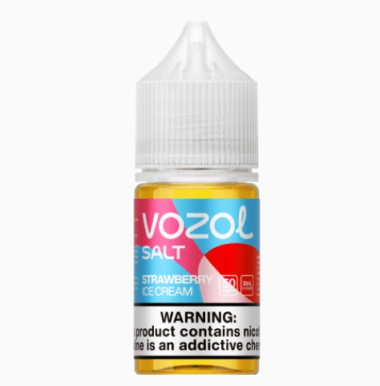 Жидкость Vozol Strawberry Ice Cream (Клубничное Мороженое) 30мл 5% Felix Shop