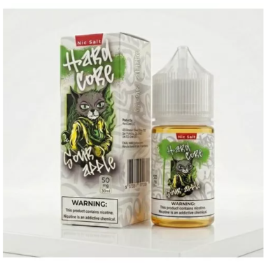 Жидкость Hard Core Sour Apple (Кислое Яблоко) 30мл 5% Felix Shop