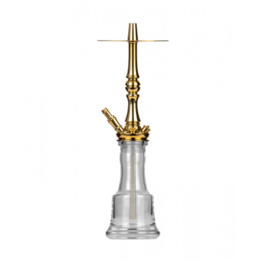 Кальян Moze Tradi Gold M with bowl cut mini with mouthpiece Felix Shop