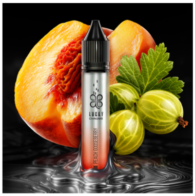 Жидкость Lucky Chrome Peach Gooseberry (Персик Крыжовник) 30мл 5% Felix Shop