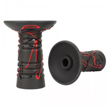 Чаша Gusto Bowls Alien Black Glaze Red/Black Felix Shop